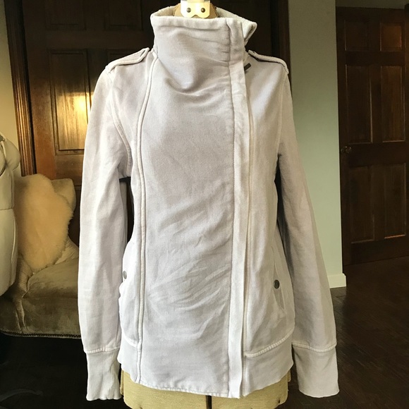 Calvin Klein Tops - Calvin Klein Lavender Asymmetrical Sweatshirt L